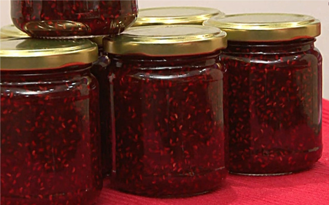 Confiture de framboise