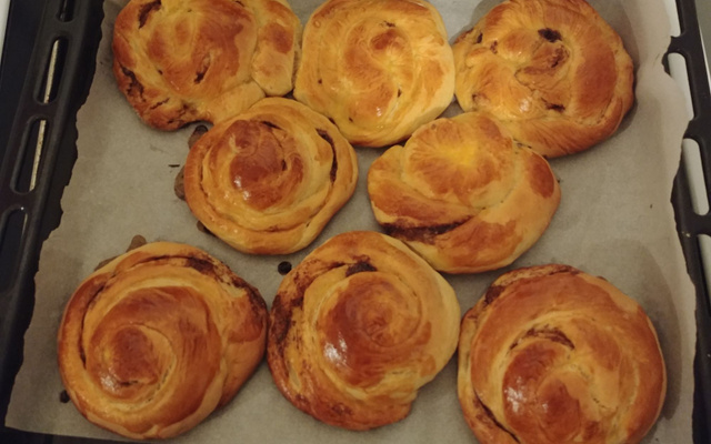 Escargots briochés a la cannelle