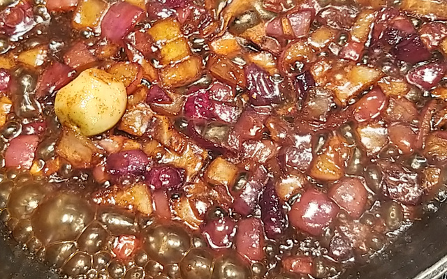 Wok d'haricots plats