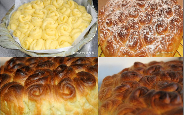 Brioche fleurie