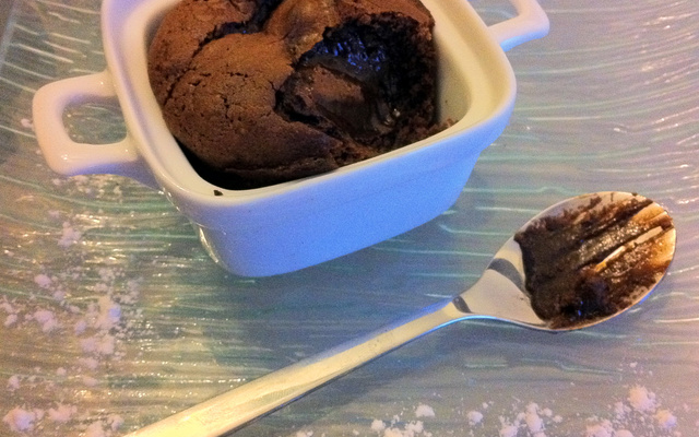 Fondant au chocolat épicé