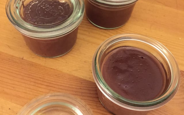 Danette au chocolat maison