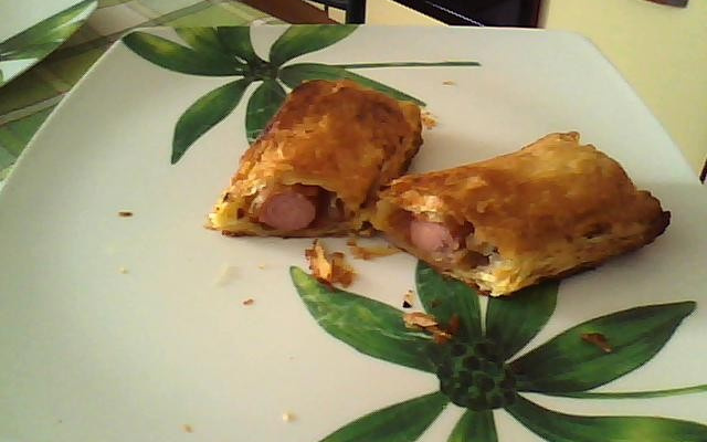 Feuilleté de hot dog express