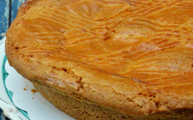 Gâteau basque au citron