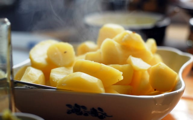 Pommes de terre vapeur au Monsieur Cuisine