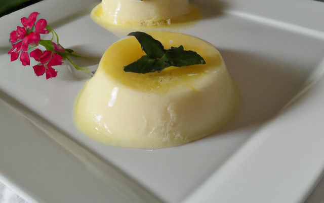 Panna cotta italienne à la vanille