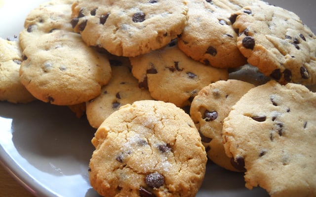 Cookies au beurre de cacahuète et aux pépites de chocolat