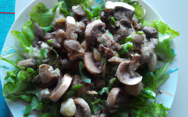 Salade de champignons à la turque