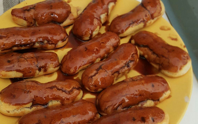Eclairs au chocolat faciles de Chef Damien