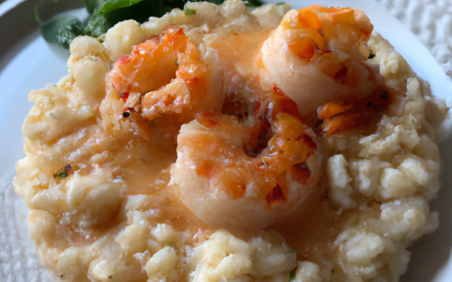 Risotto gambas & st-jacques