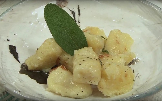 Gnocchi au beurre de sauge