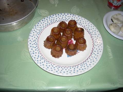 Cannelés bordelais à la fleur d'oranger