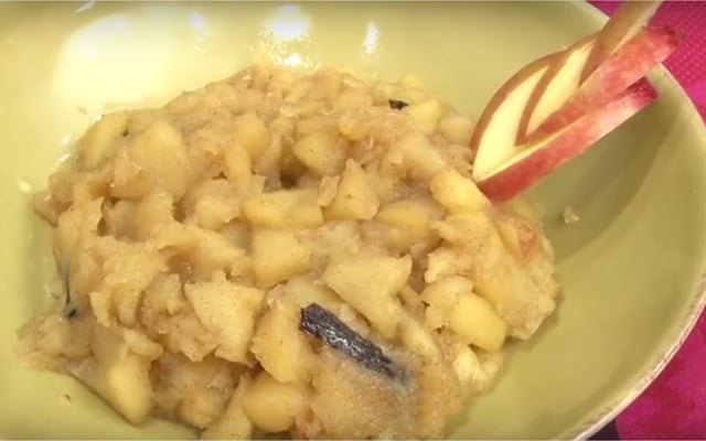 Compote de pommes maison