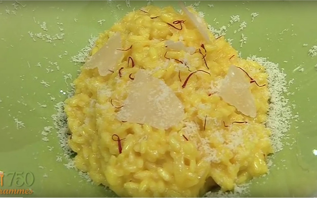 Risotto à la milanaise authentique