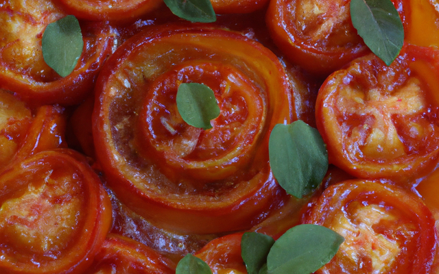 Tarte tatin aux tomates
