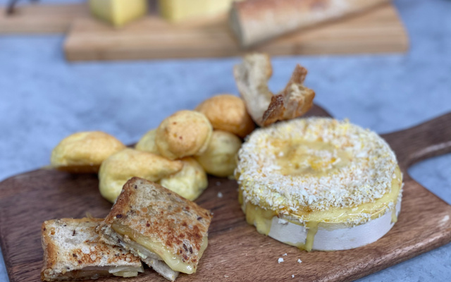 Trio d'apéritifs au fromage