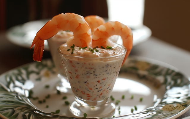 Verrines fraîcheur crevettes