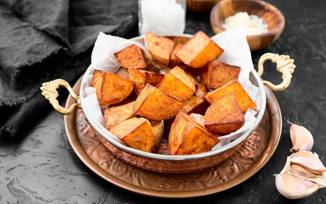 Poêlée de patates douces