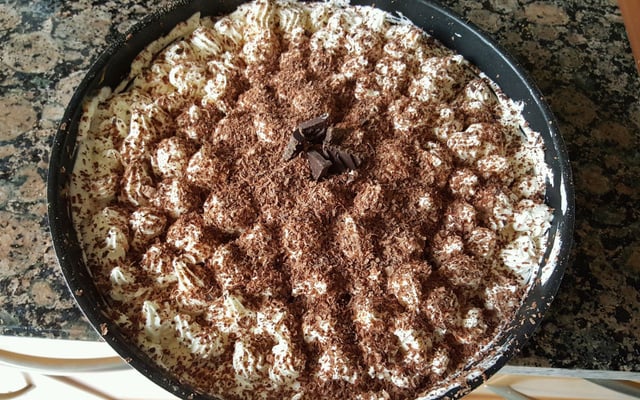 Banoffee aux copeaux de chocolat