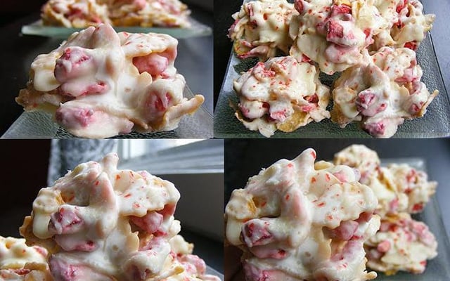 Strawberry krispies