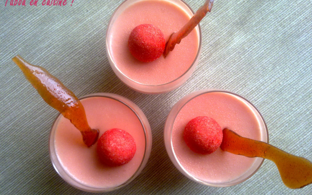 Panna cotta fraise tagada