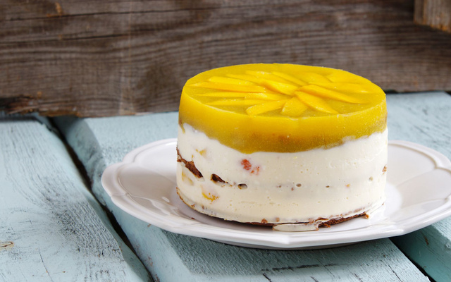 Bavarois à la mangue rapide