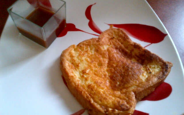 Pain perdu au caramel beurre salé
