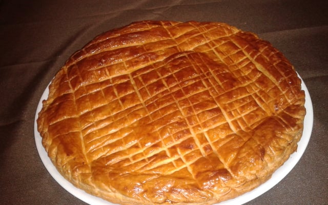 Galette des rois à la crème d'amandes