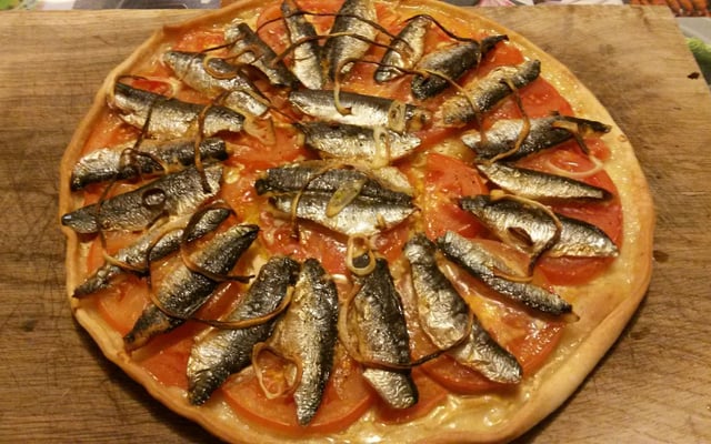 Tarte à la sardine