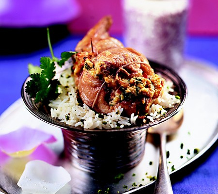 Cuisses de lapin 'indian style'