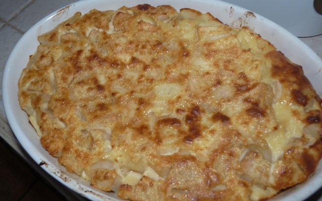 Clafoutis aux poires et canelle