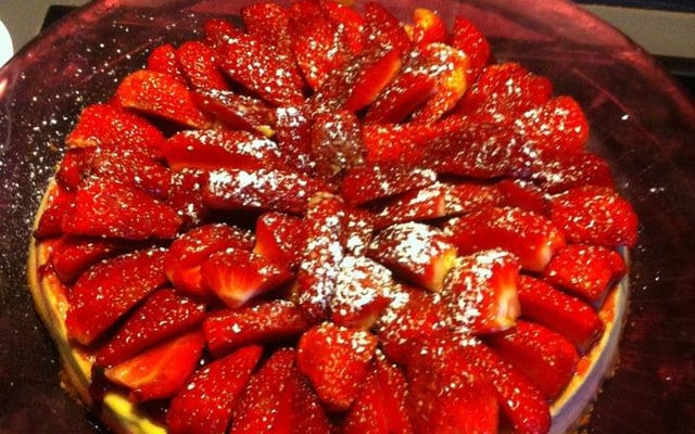 Mini gâteaux aux fraises