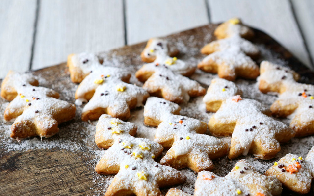 Sablés sapins de Noël