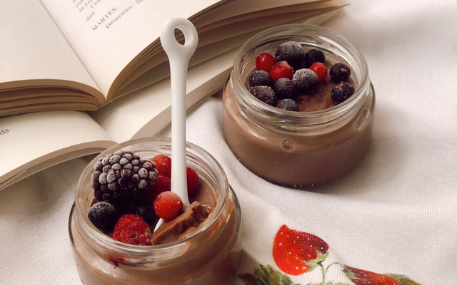 Petits pots de crème au chocolat