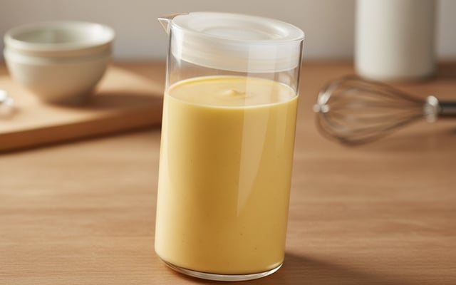 Crème anglaise tupperware