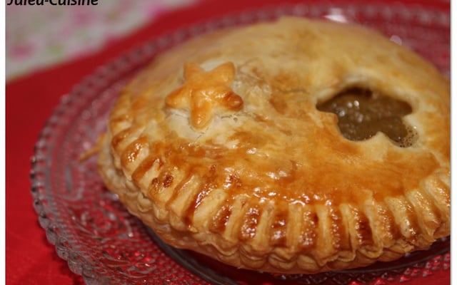 Chausson aux pommes et à la vanille