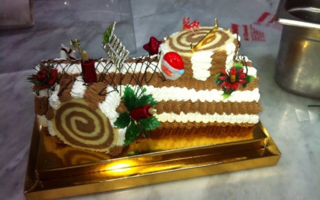 Bûche tout chocolat