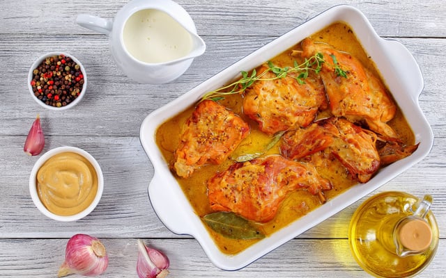 Lapin à la moutarde au Cookeo