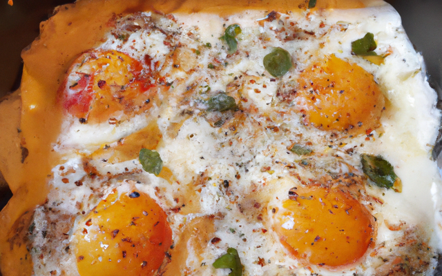 Œufs durs gratinés à la florentine