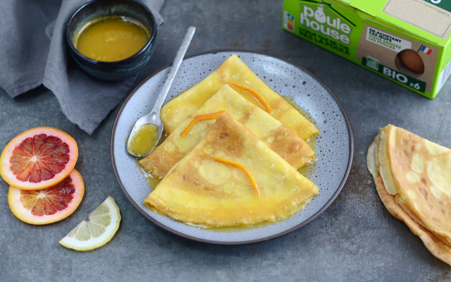 Crêpes suzette