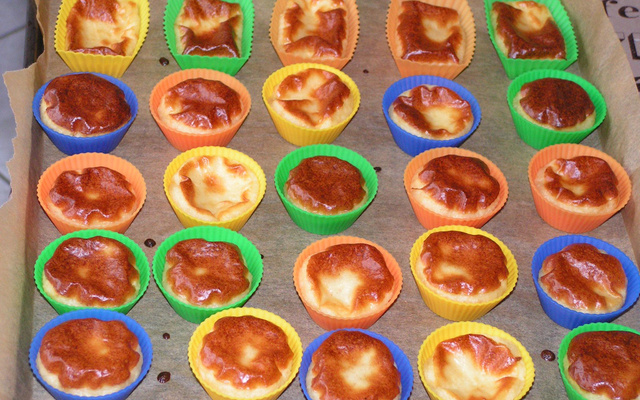 Mini cake au chèvre frais