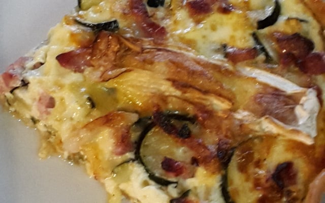 Tarte aux courgettes