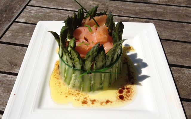 Mousse de l'océan aux herbes et échalotes