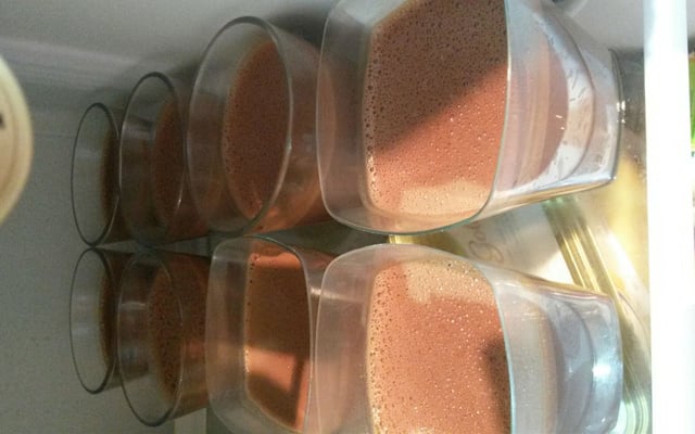 Crème au chocolat noir classique