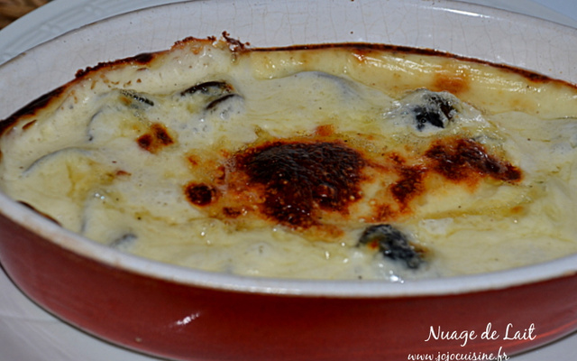 Cassolette d'escargots au maroilles