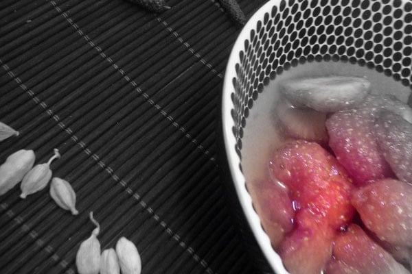 Fraises de wepion et son sirop épicé