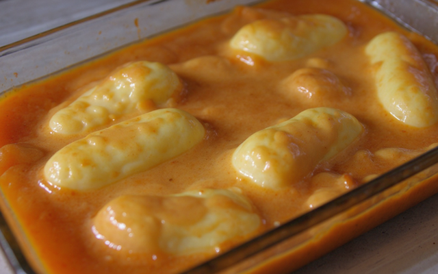 Sauce nantua pour quenelles de poisson