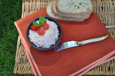 Rillettes de saumon épicées