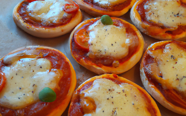 Mini Pizzas Margherita Kiri