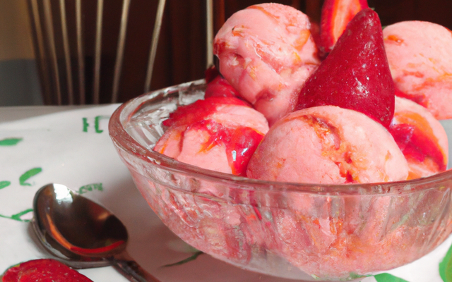 Glace à la fraise inratable